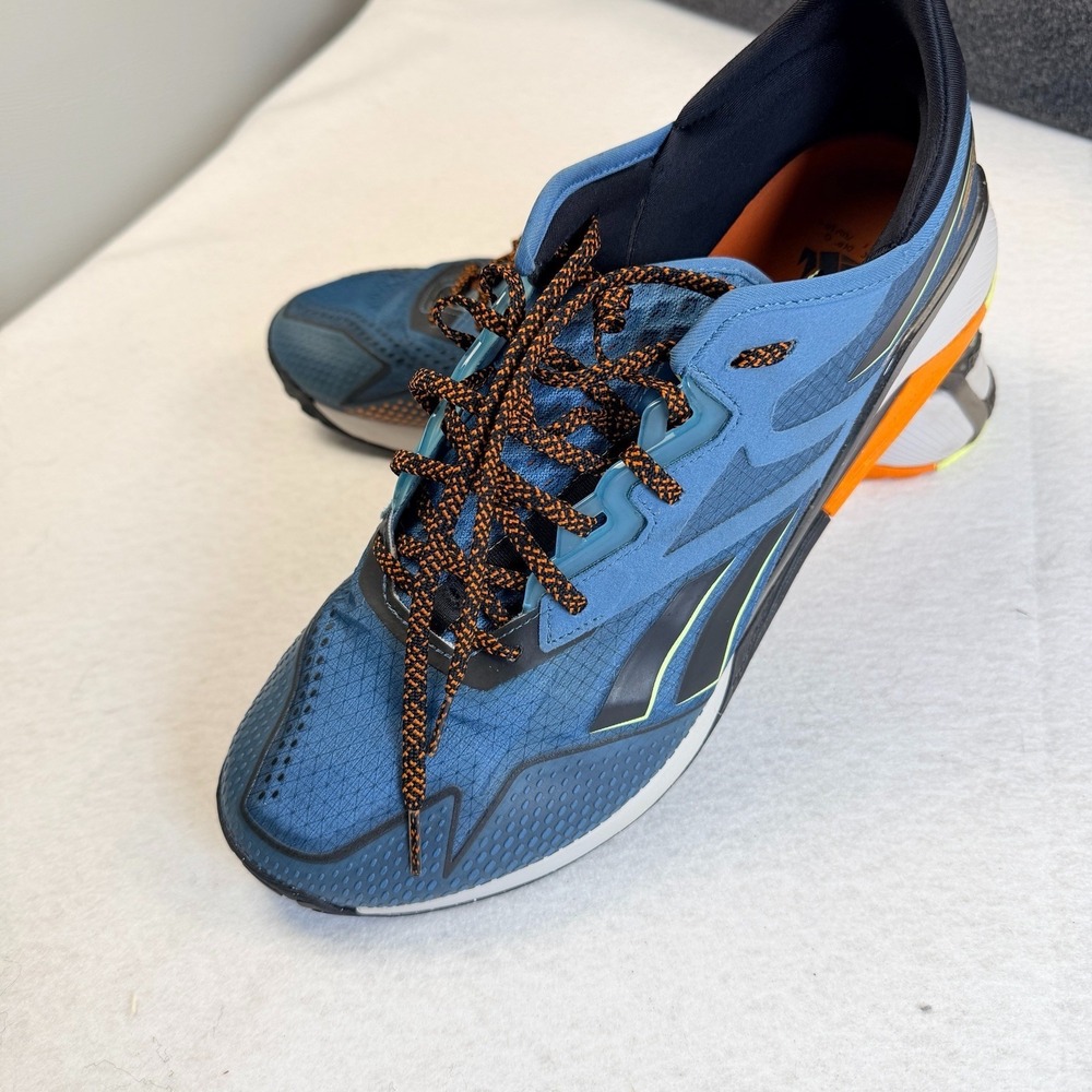 Reebok Nano X2 TR Adventure Men's Size 14 Blue Orange Training Shoes HP9226